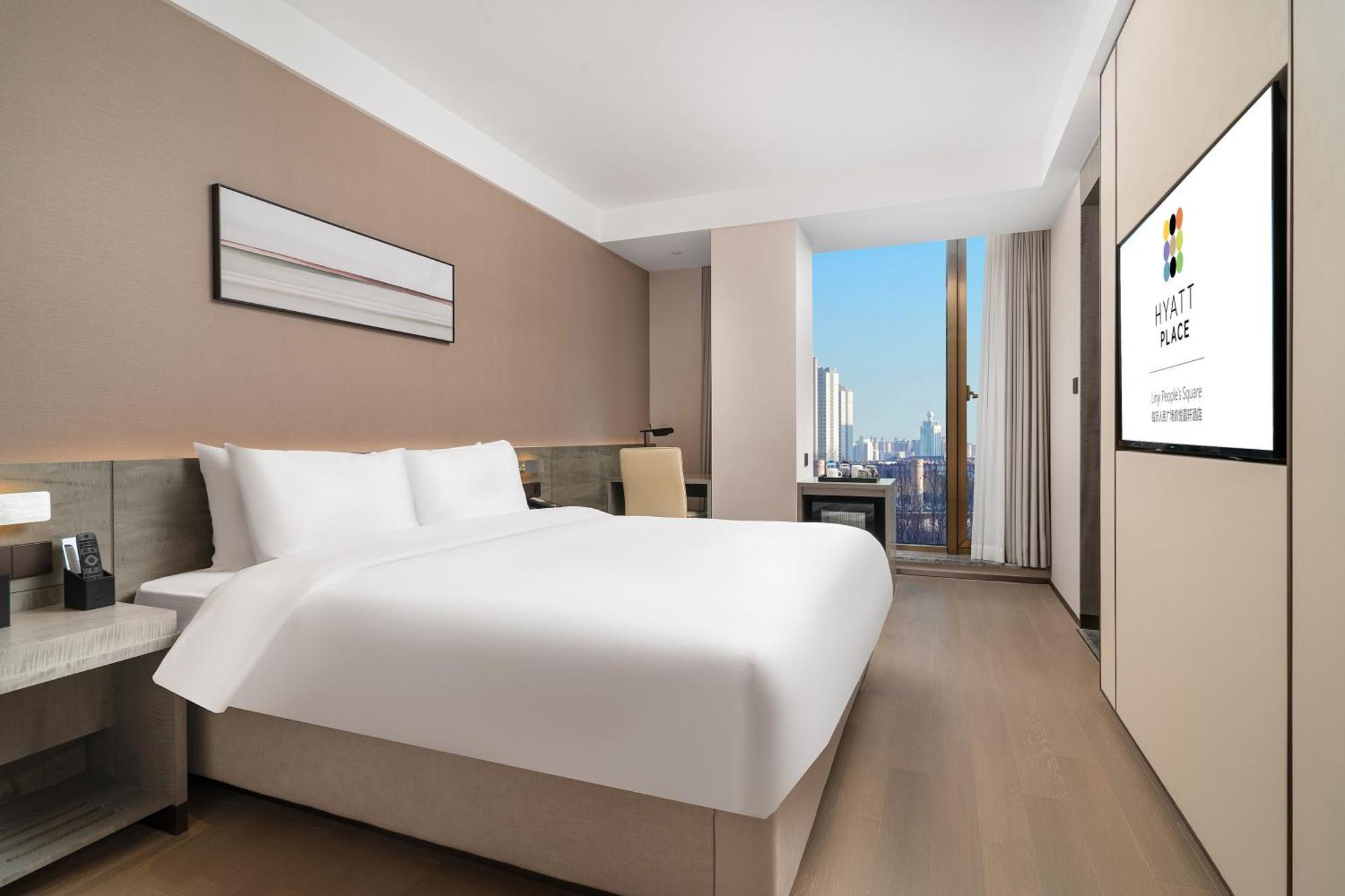 Hyatt Place Linyi People Square Exterior foto