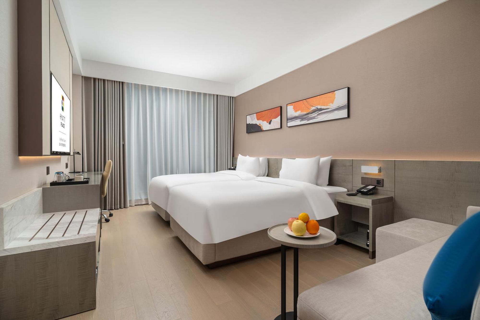 Hyatt Place Linyi People Square Exterior foto